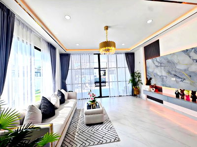 ทาวน์โฮม บางละมุง ชลบุรี : Siam Country Club Pattaya House for Sale – New 2-Storey Townhome, Great Location, Near International Schools