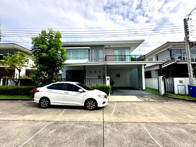 บ้านเดี่ยวให้เช่า : หมู่บ้านเฟอร์เฟค เพลส พัฒนาการ - ศรีนครินทร์ เฟอร์นิเจอร์พร้อมเข้าอยู่ ID LINE : @471ovhib 📲