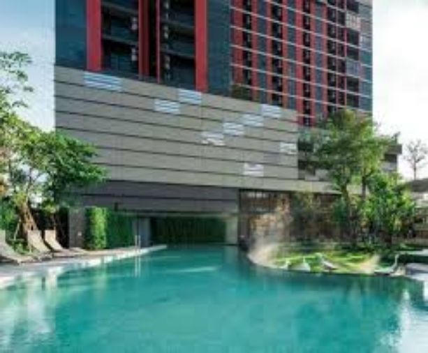 2-bed condo for rent, 50.2 sqm, The Base Garden Rama 9