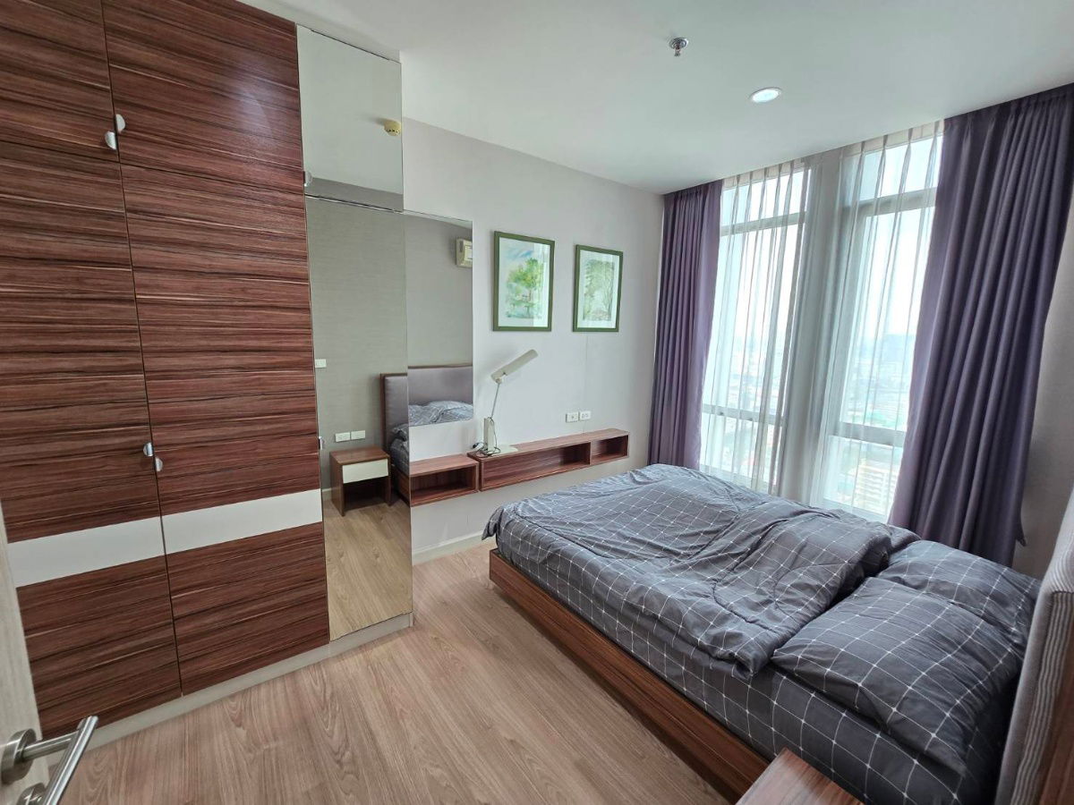 รูป (ว่าง 16/11/2025 )ให้เช่า 1 ห้องนอนขนาดใหญ่ กว้างมาก 36 ตรม ชั้นสูง (BTS อนุสาวรีย์ชัย ) - รูปที่ 6/11