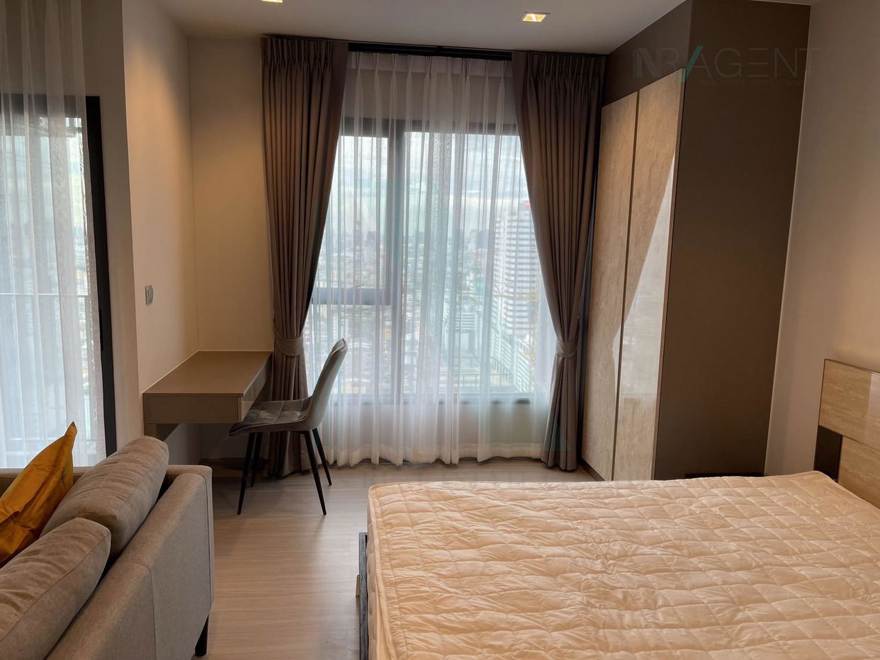 picture 🔺 For Rent Condo LIFE ASOKE - RAMA 9 Building 1, Floor 32,Studio, Room size 28 sqm - 2/8