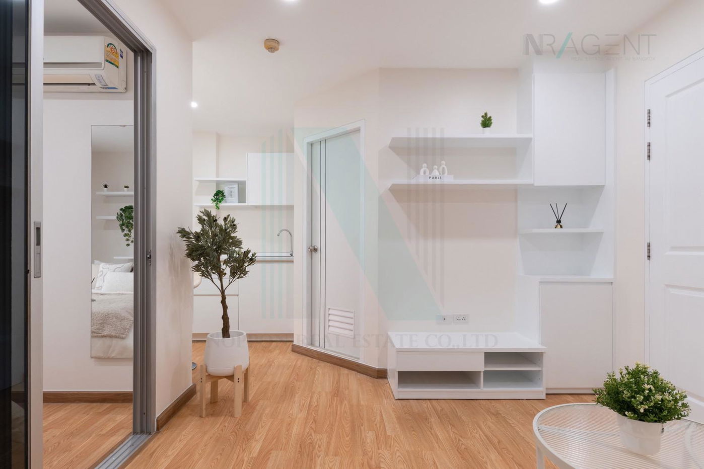 รูป 🚩 ขายคอนโด เดอะ ทรัสต์ ปิ่นเกล้า อาคาร 1 ชั้น 25 1 ห้องนอน ขนาด 28 ตรม ใกล้ เซ็นทรัลปิ่นเกล้า - รูปที่ 7/8