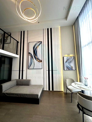 Condos for rent : For Rent Condo KNIGHTSBRIDGE SPACE RATCHAYOTHIN Building 1, Floor 28,Duplex, Room size 35 sqm