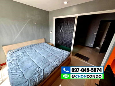 เช่าคอนโด บางแสน : Park siri ตึกA ชั้น2 บางแสน ชลบุรี ---------- ห้องว่าง 01 ธ.ค. 68 ---------Tel 097-049-5874 (Line: @choncondo มี@ด้วย)