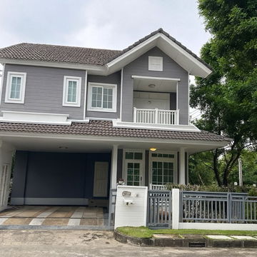 ให้เช่าบ้านบุราสิริ ปัญญาอินทรา (Bura siri Panyaindra) อยู่ถนนเลียบคลองสอง แขวงบางชัน เขตคลองสามวา