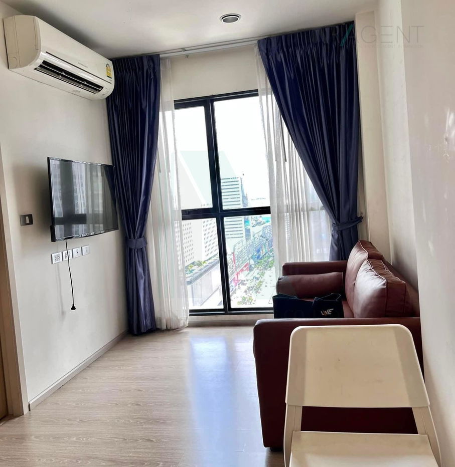 picture ð For Rent Condo RHYTHM ASOKE II Building 1, Floor 28,1 bed room, Room size 28 sqm - 1/8