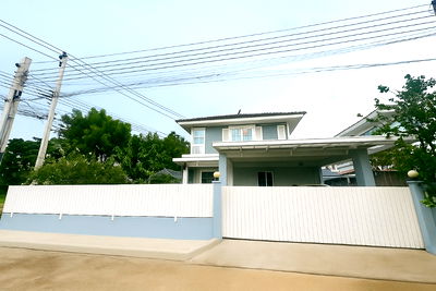 บ้านเดี่ยวให้เช่า : 🏡[ให้เช่า] บ้านเดี่ยว 2 ชั้น หลังหัวมุม หมู่บ้านวิลาจจิโอ ประชาอุทิศ 90 (Villaggio Prachauthit 90)