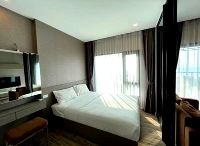 คอนโดให้เช่า : 🟨For rent ‼️ ไนท์บริด ศรีราชา ห้องมุม เป็นส่วนตัว 🟨