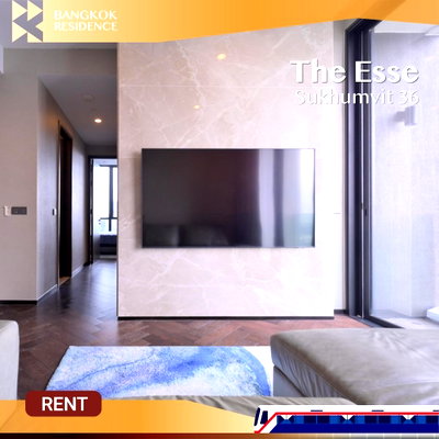 คอนโดให้เช่า :  The EssSukhumvit 36, 🌃 High Floor Unit with the Stunning River View 🌊  ติด BTS ทองหล่อ 