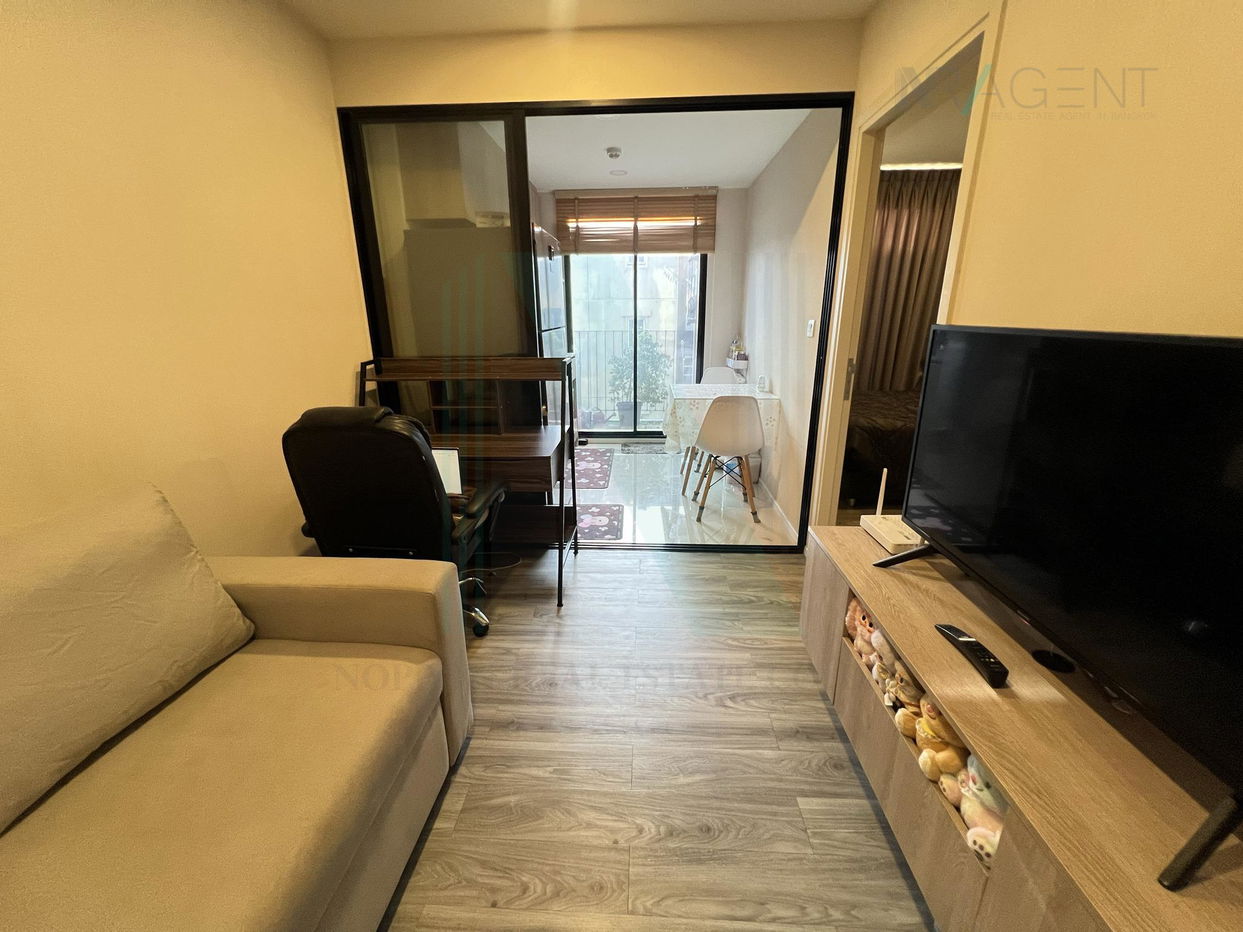 รูป ให้เช่าคอนโด ไอคอน สุขุมวิท 77 อาคาร B ชั้น 4 1 ห้องนอน ขนาด 29 ตรม ใกล้ People Park - รูปที่ 1/8