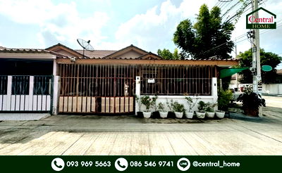 ทาวน์โฮม เมืองสุพรรณบุรี สุพรรณบุรี : ทาวน์เฮ้าส์ ชั้นเดียว บ้านกลางเมือง พีพี 8 เมืองสุพรรณบุรี หลังมุม 