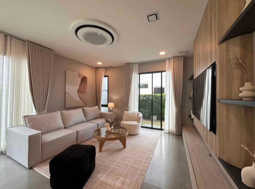 รูป 💛ให้เช่าบ้านเดี่ยว💛 มัณฑนา บางนา กม.15 (Mantana Bangna Km.15) เฟอร์นิเจอร์ครบ  ใกล้เมกา บางนา และสนามบินสุวรรณภูมิ Line: @Kinglandcondo - รูปที่ 10/19