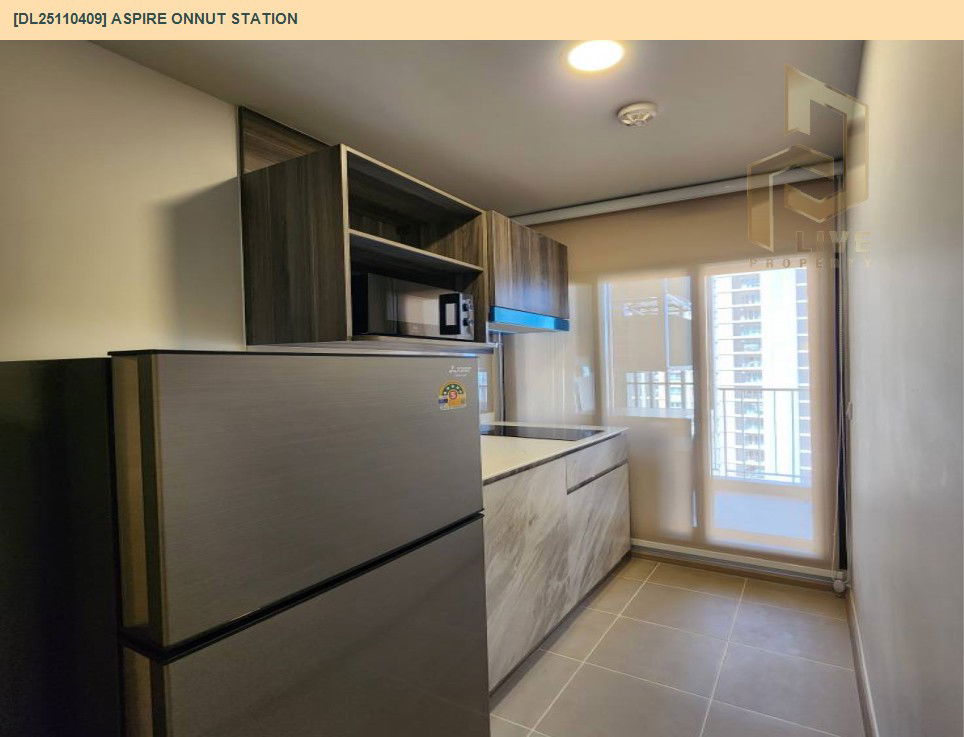 รูป DL25110409 ให้เช่าคอนโด แอสปาย อ่อนนุช สเตชั่น (Aspire Onnut Station) ใกล้ - พร้อมเข้าอยู่ โทรด่วน 0653619502 LineID @534wlwof - รูปที่ 4/12
