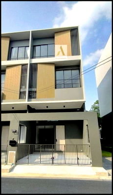 เช่าโฮมออฟฟิศ นนทบุรี : โฮมออฟฟิศราชพฤกษ์ ทาวน์โฮมใกล้รถไฟฟ้า AT555 ทาวน์โฮมราชพฤกษ์ ให้เช่าทาวน์โฮม 3.5 ชั้น นิว โคฟ นอร์ธ ราชพฤกษ์ NUE Cove North  ใกล้ร.ร.นานาชาติเด่นหล้า