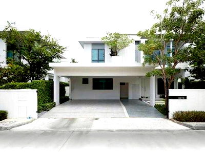 เช่าบ้านเดี่ยว บ.ศรีไทยวิศวภัณฑ์ : LB018 บ้านให้เช่า – หมู่บ้านมัณฑนา กม.15 แบบบ้าน Premier สวนสวยตกแต่งเต็มทุกมุม ติดคลับเฮาส์และสิ่งอำนวยความสะดวกในโครงการ