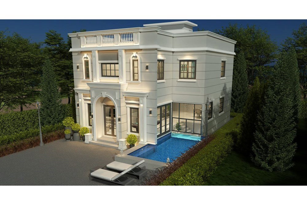 รูป [920011003-73] "Tnergy Elegance Pool Villa ขายบ้านเดี่ยวใหม่ใจกลางหัวหิน" - รูปที่ 4/115