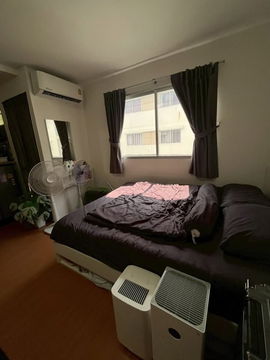 ให้เช่าลุมพินี ทาวน์ชิป รังสิต-คลอง1 ตึกC7 ชั้น6 เฟอร์ครบ พร้อมเครื่องซักผ้า