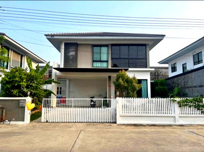 เช่าบ้านเดี่ยว คลองหลวง ปทุมธานี : 💛ให้เช่าบ้านเดี่ยว💛 ภัทรีดา อเวนิว รังสิต-คลอง 2 ปทุมธานี บ้านสวยพร้อมอยู่ ต้นโครงการ  Line: @Kinglandcondo