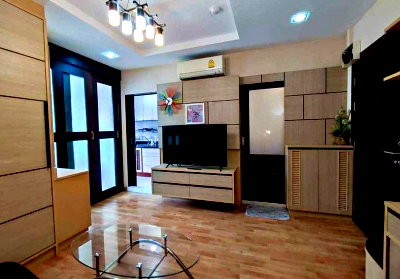 Condos for rent : Best price, Ladda Condo View, for rent, beautiful room, fully furnished, move in Ready