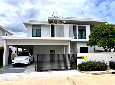 เช่าบ้านเดี่ยว บ.บรอนสัน แอนด์ จาคอบส์ อินเตอร์เนชั่นแนล : 💛ให้เช่าบ้านเดี่ยว💛 มัณฑนา บางนา กม.15 (Mantana Bangna Km.15) เฟอร์นิเจอร์ครบ  ใกล้เมกา บางนา และสนามบินสุวรรณภูมิ Line: @Kinglandcondo