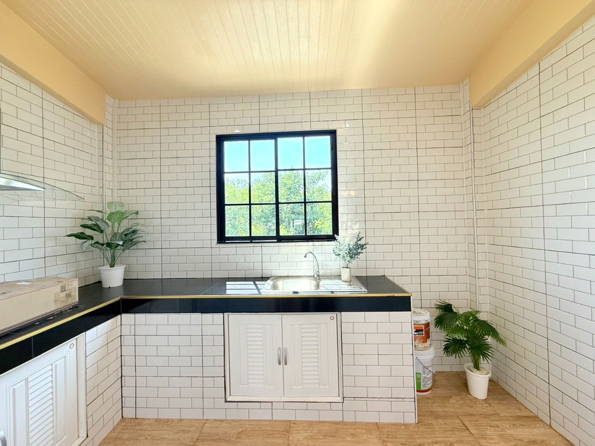 รูป ทาวน์เฮ้าส์ ตกแต่งใหม่ หมู่บ้าน ณัฐวรรณ ซ.สังฆสันติสุข 18 หนองจอก แถมเฟอร์นิเจอร์ ราคาพิเศษ - รูปที่ 14/30