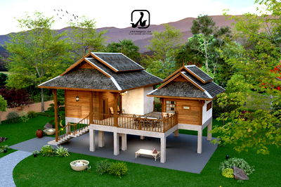 บ้านเดี่ยว เมืองเชียงราย เชียงราย : รับออกแบบตกแต่งภายใน รับรีโนเวทและรับสร้างบ้านทั่วไทย