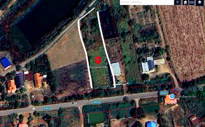 ที่ดิน ปราจีนบุรี : ขายที่ดินเปล่า ปราจีนบุรี ครุฑแดง (1 ไร่  3 งาน 77ตารางวา) เจ้าของขายเอง ติดถนนทั้งหน้าและหลัง โทร 0963867515