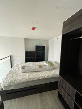 📌 For rent condo THE ORIGIN PLUG & PLAY RAMINTRA Building A, Floor 8,Duplex, Room size 27 sqm