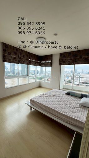 ให้เช่า Supalai River Place 2 ห้องนอน ฺBTS สะพานตากสิน ICONSIAM ใกล้สาทร เจริญกรุง 