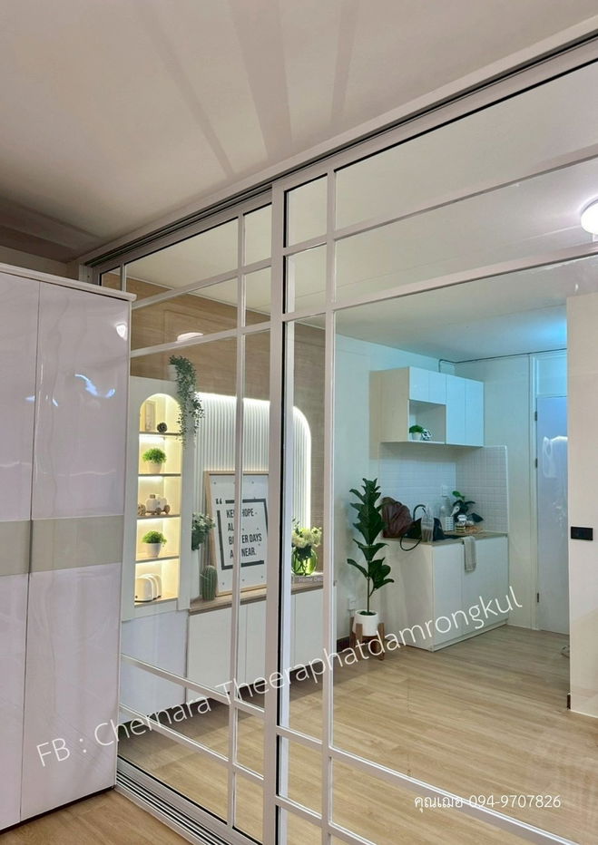 รูป ห้องตกแต่งใหม่พร้อมอยู่ ป๊อปปูล่า คอนโดมิเนียม เมืองทองธานี ตึก C2 750K (รวมค่าโอน) - รูปที่ 7/39