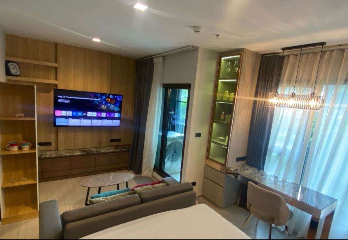 รูป เช่า ไลฟ์ อโศก - พระราม 9 สวย ถูก เฟอร์ครบ ใกล้ MRT พระราม 9 สนใจแอตไลน์ครับ@841qqlnr - รูปที่ 2/11