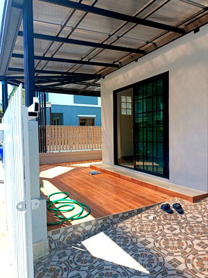 ทาวน์โฮม สมุทรปราการ : ขาย ทาวน์เฮ้าส์ หมู่บ้านพฤกษา 15 บางพลี-ตำหรุ สมุทรปราการ รีโนเวทใหม่ทั้งหลัง