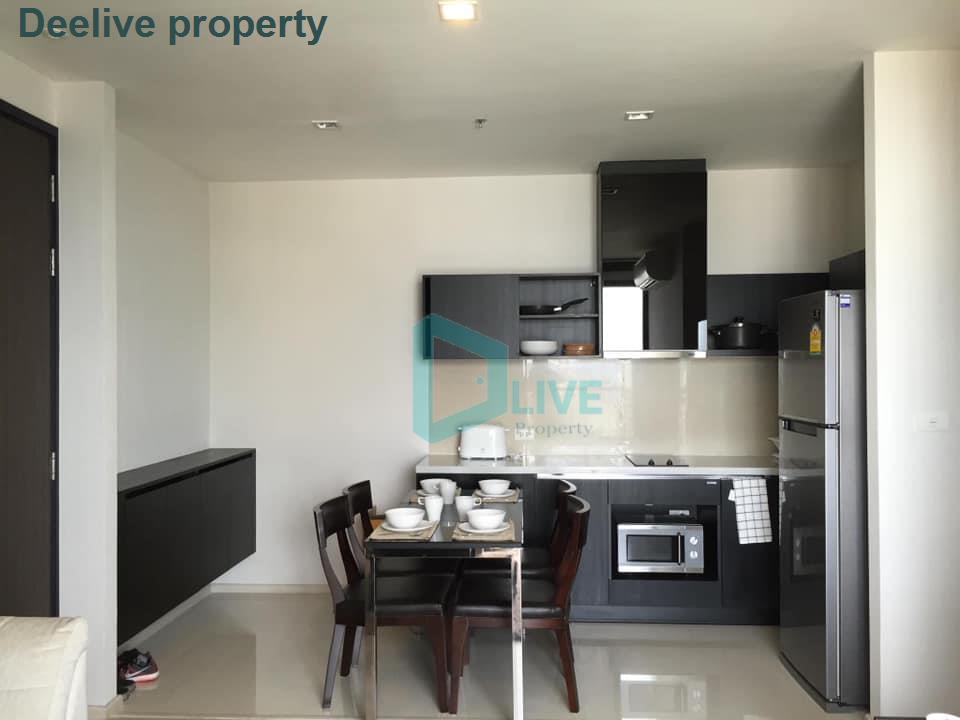 รูป DL003228 ให้เช่าคอนโด ริทึ่ม สุขุมวิท 44/1 (Rhythm Sukhumvit 44/1) ใกล้ 1 พร้อมเข้าอยู่ โทรด่วน 0614453194 LineID @162cjixi - รูปที่ 2/8