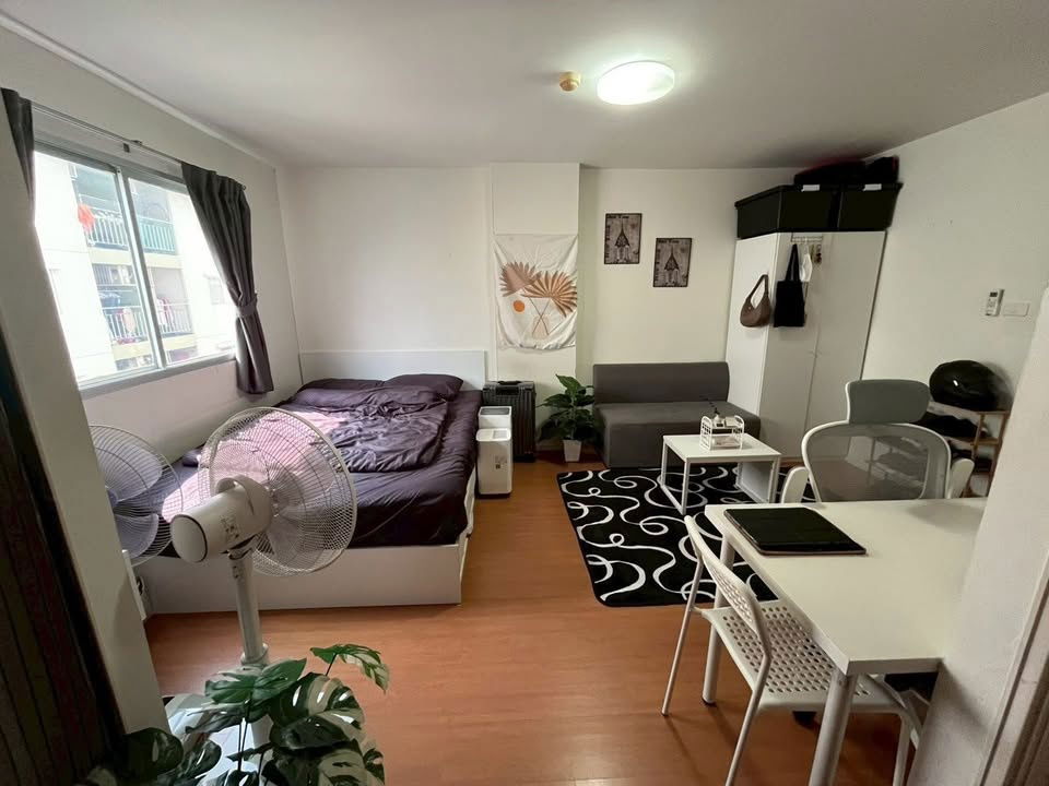 รูป ให้เช่าลุมพินี ทาวน์ชิป รังสิต-คลอง1 ตึกC7 ชั้น6 เฟอร์ครบ พร้อมเครื่องซักผ้า - รูปที่ 2/10