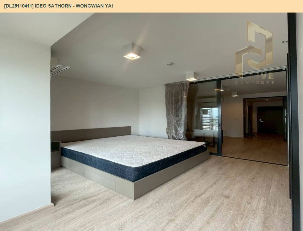 picture DL25110411 Condo for rent, IDEO Sathorn - Wongwian Yai near BTS Wongwian Yai, ready to move in, call urgently 0638692663 LineID @534wlwof - 9/14