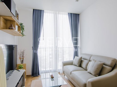 Bright & Nice Style 1 Bed with Bathtub & Washlet BTS Phrom Phong / Condo For Rent-Noble BE33