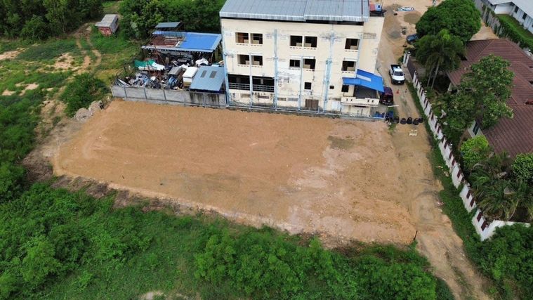ขายที่ดินพัทยาฝั่งทะเล ใกล้หาดจอมเทียน ใกล้จอมเทียนสายสอง