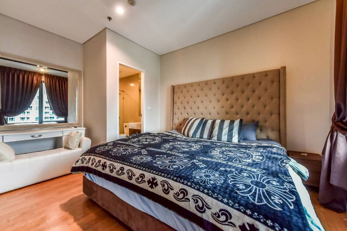 picture For rent Villa Asoke, **Room available Ready to move** Corner room Duplex, Fully Furnished - 18/22