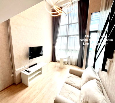 Condos for rent Singapore International School of Bangkok (SISB) : ***Condo for Rent : Ideo New Rama 9  Nice decorated High floor Fully furnished Unblock view Digital door lock ***