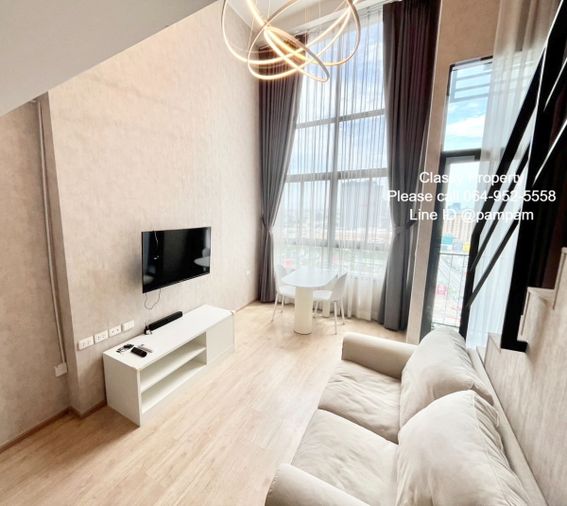 *** ให้เช่าคอนโด : ไอดีโอ พระราม9-ตัดใหม่ ห้องสวย ชั้นสูง เฟอร์ครบ วิวไม่บล็อค ประตูดิจิตอล (Ideo New Rama 9) ***