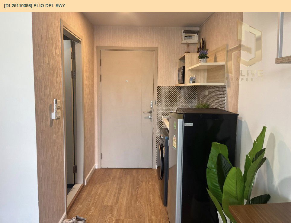 picture DL25110396 Condo for rent, Elio Del Ray near BTS Punnawithi, ready to move in, call urgently 0638692663 LineID @655ebbvc - 5/6