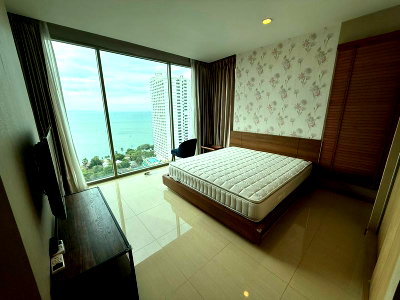 ขายคอนโด : ขายคอนโดหรูพัทยา! The Riviera Wongamat 2 ห้องนอน ชั้นสูง วิวทะเล ชื่อต่างชาติ