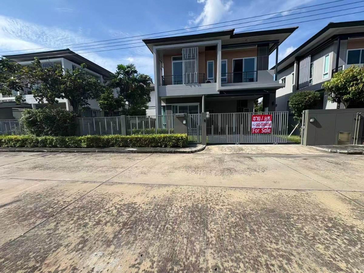 บ้านใหม่ 100% ! ทำเลติดถนนวงแหวนกาญจนาฯ เพียง 5 นาที ถึงห้างแฟชั่นฯ !ขายบ้านเดี่ยว เสนา พาร์ค แกรนด์ รามอินทรา 62 ตร.ว | #TPI-2580
