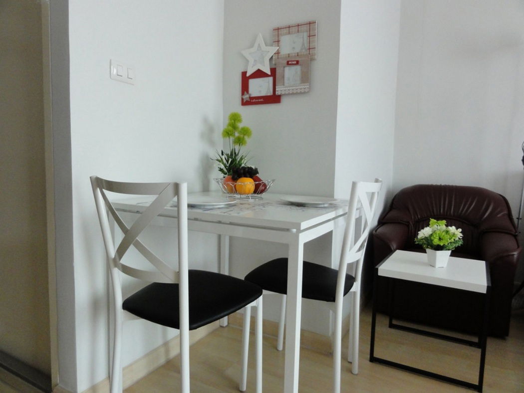 รูป Call : 086-662-8262 ให้เช่า คอนโด ไอริส แอเวนิว อ่อนนุช-วงแหวน ใกล้ Airport Link ลาดกระบัง 28.1 ตารางเมตร แบบสตูดิโอ ตกแต่งครบตามรูป - รูปที่ 5/10