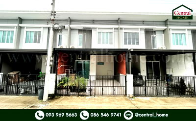 ทาวน์โฮม ม.กรุงเทพ ศูนย์รังสิต : ทาวน์โฮม พฤกษาวิลล์ 111 รังสิต - ซอย เวิร์คพอยท์ ตกแต่งพร้อมอยู่