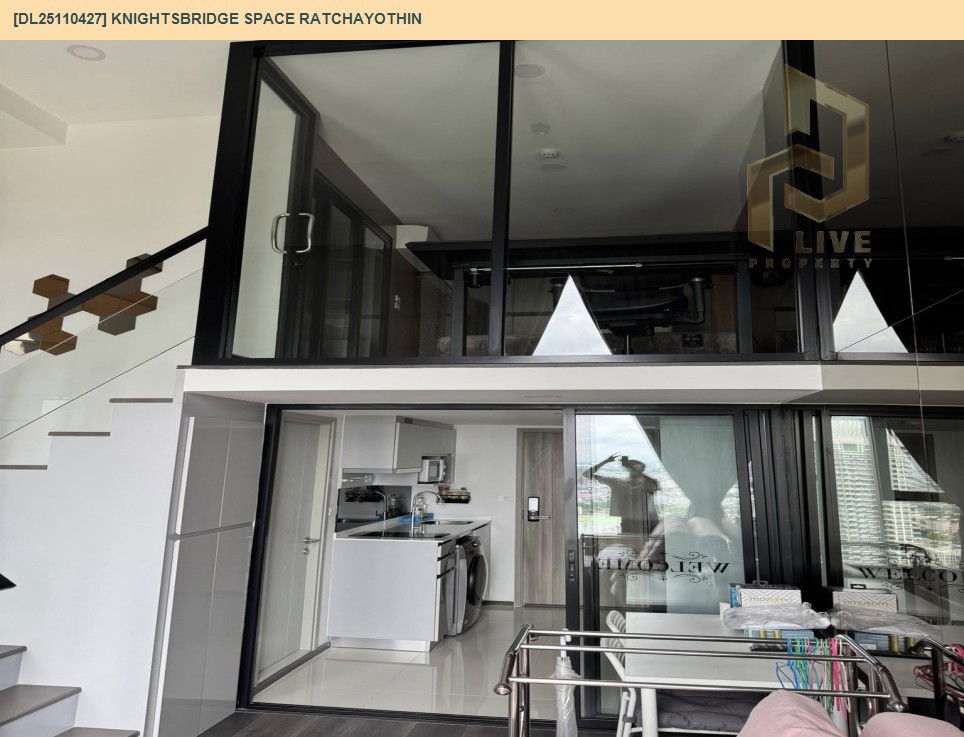 รูป DL25110427 ให้เช่าคอนโด ไนท์บริดจ์ สเปซ รัชโยธิน (Knightsbridge Space Ratchayothin) ใกล้ BTS พหลโยธิน 24 พร้อมเข้าอยู่ โทรด่วน 0800343450 LineID @655ebbvc - รูปที่ 8/16