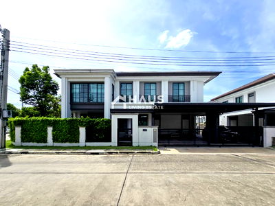 Houses for sale ม.เทคโนโลยีราชมงคลสุวรรณภูมิ : Setthasiri Rama 5 / 4 Bedrooms #HRM5008