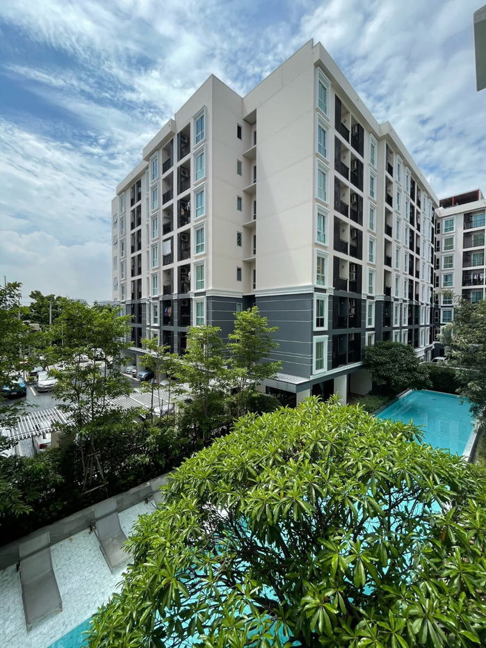 รูป ขายคอนโด พลัมคอนโด มิกซ์ แจ้งวัฒนะ เฟสใหม่สุด อาคาร C ชั้น 3 ขนาด 26 ตร.ม. วิวสระว่ายน้ำ พร้อมเฟอร์นิเจอร์ และเครื่องใช้ไฟฟ้าครบชุด - รูปที่ 7/8