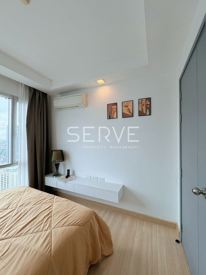 picture 1 Bed 1 Bath Super High Floor City View Good Location Close To MRT Phetchaburi @ Thru Thonglor - 4/15