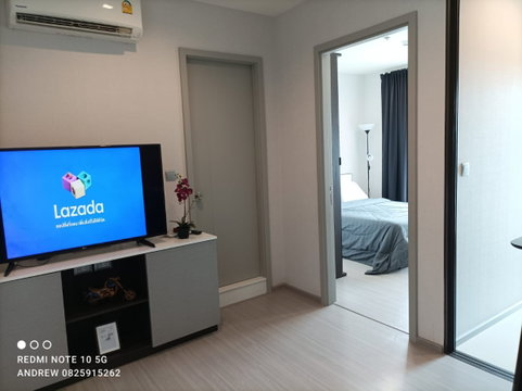 Life Sukhumvit 62, for Rent 1 Bedroom, 30 sqm, 18th floor, room with beautiful view, 300 meters to BTS Bang Chak station